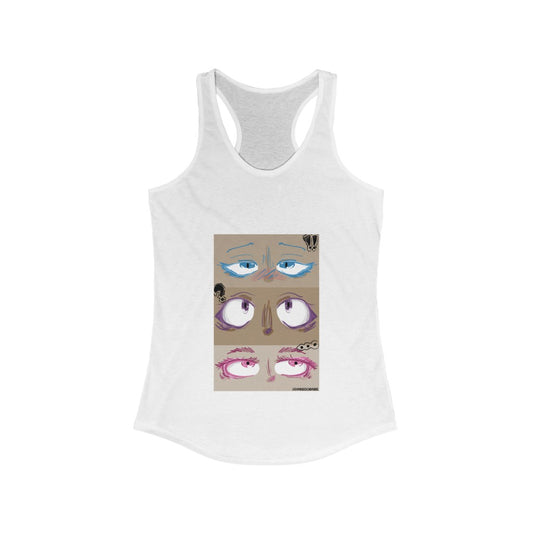 Brown eyes tank top