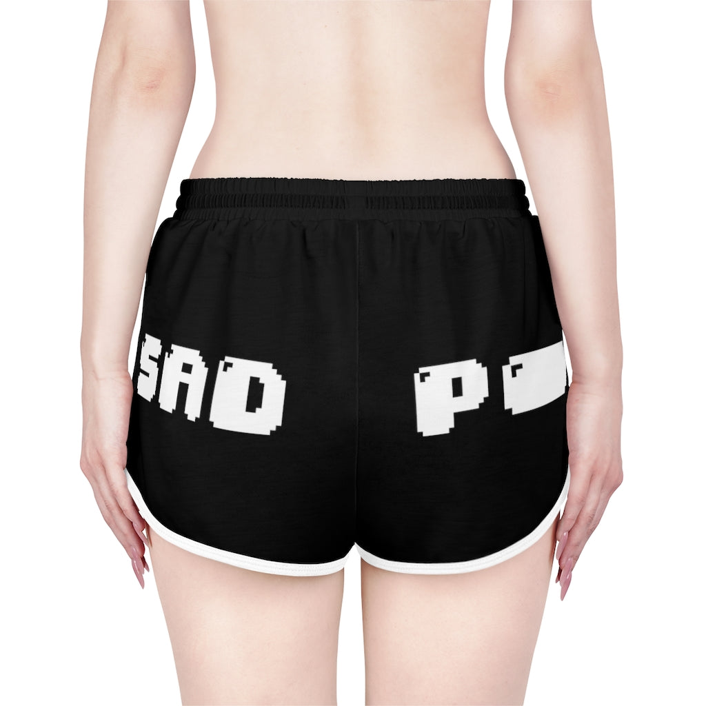 Sad P***y Women's at-home boo-tay Shorts (AOP)