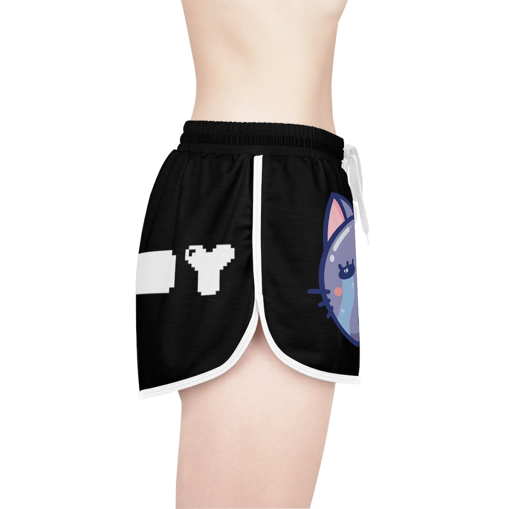 Sad P***y Women's at-home boo-tay Shorts (AOP)